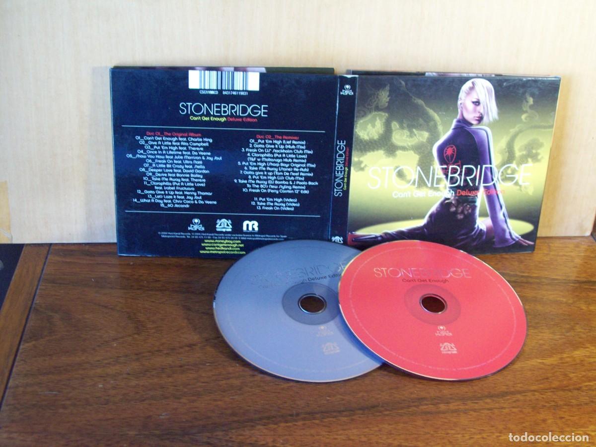 CDs de m&uacute;sica: STONEBRIDGE - CANT ENOUGH DELUXE EDITION - DOBLE CD DIGIPACK - Foto 1