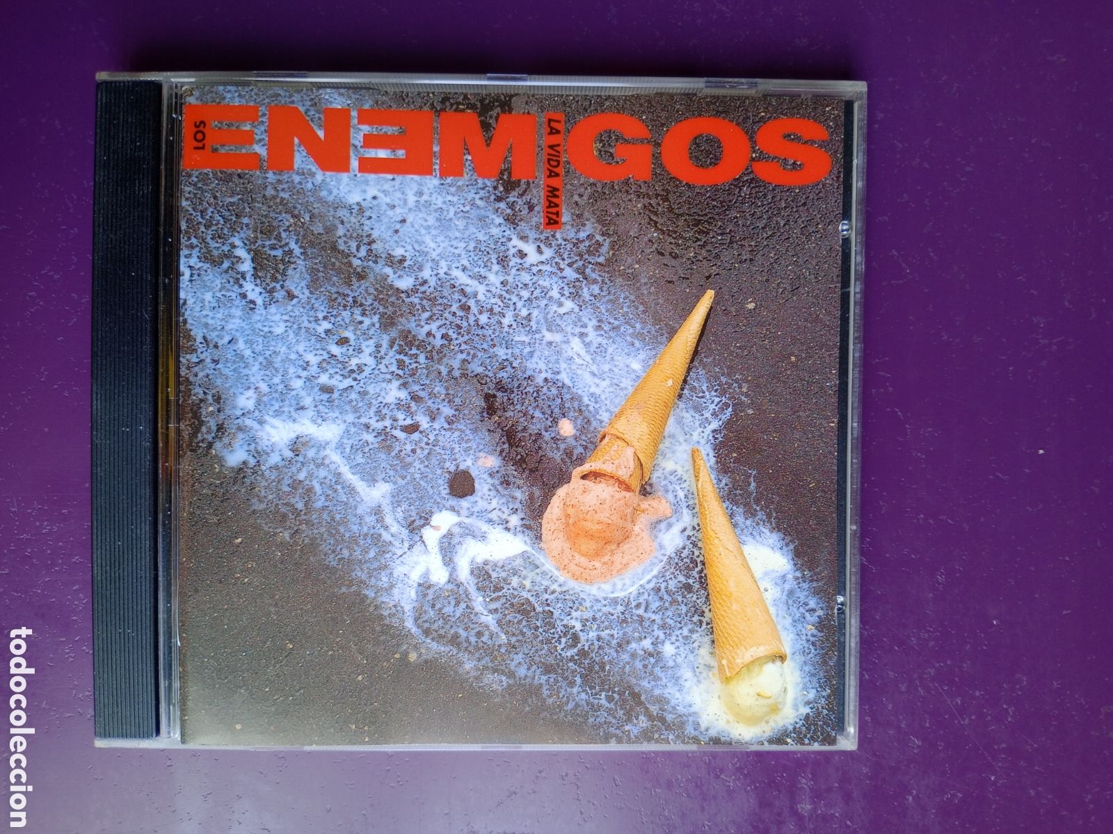 CDs de M&uacute;sica: Los Enemigos &lrm;&ndash; La Vida Mata - CD GASA EDICION DE 2014 - MALASA&Ntilde;A ROCK, SIN APENAS USO