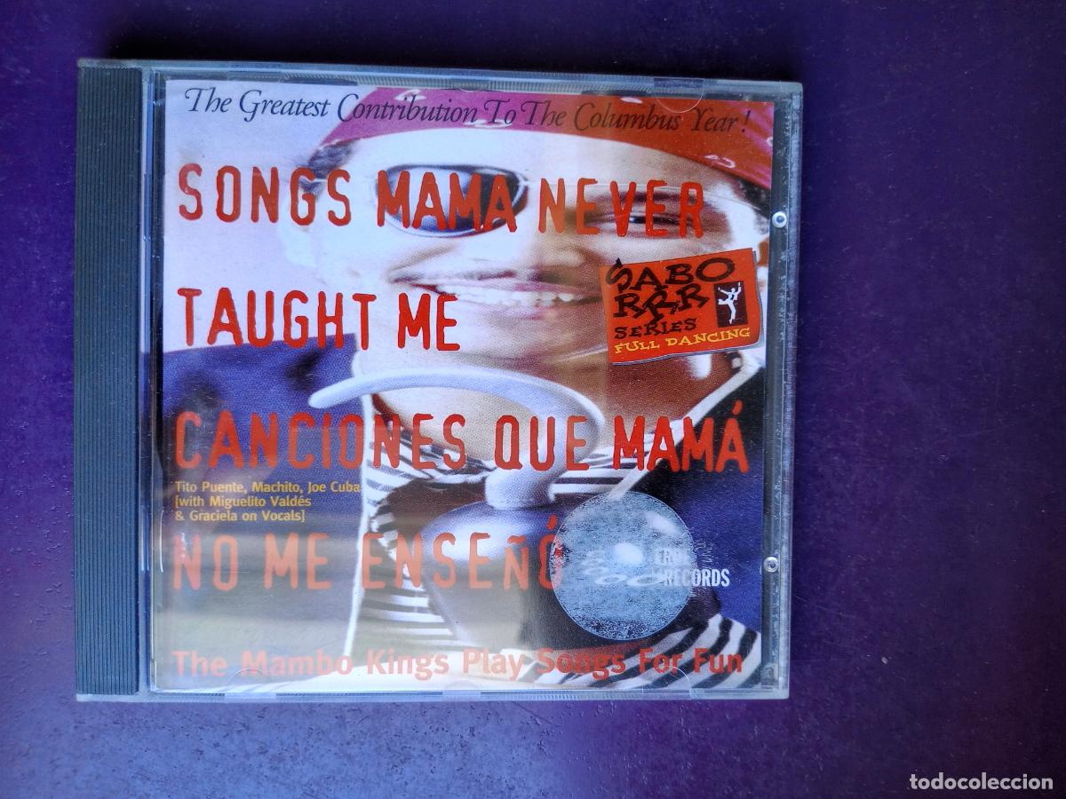 CDs de M&uacute;sica: Canciones Que Mam&aacute; No Me Ense&ntilde;&oacute; - CD ERDE 1992 - MUY POCO USO - JOE CUBA, GRACIELA, MAMBO KINGS, ETC
