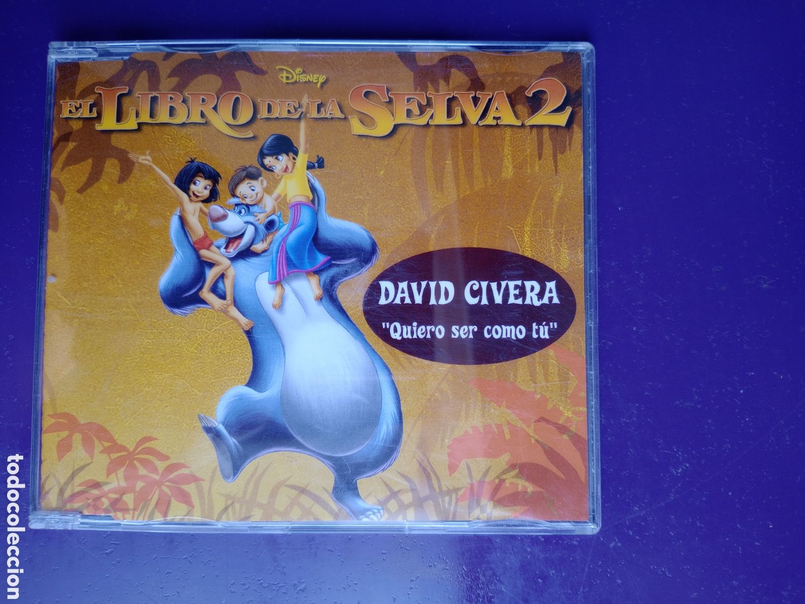 CDs de M&uacute;sica: David Civera &ndash; Quiero Ser Como T&uacute; - CD Sg DISNEY 2003 - BSO CINE - SIN USO