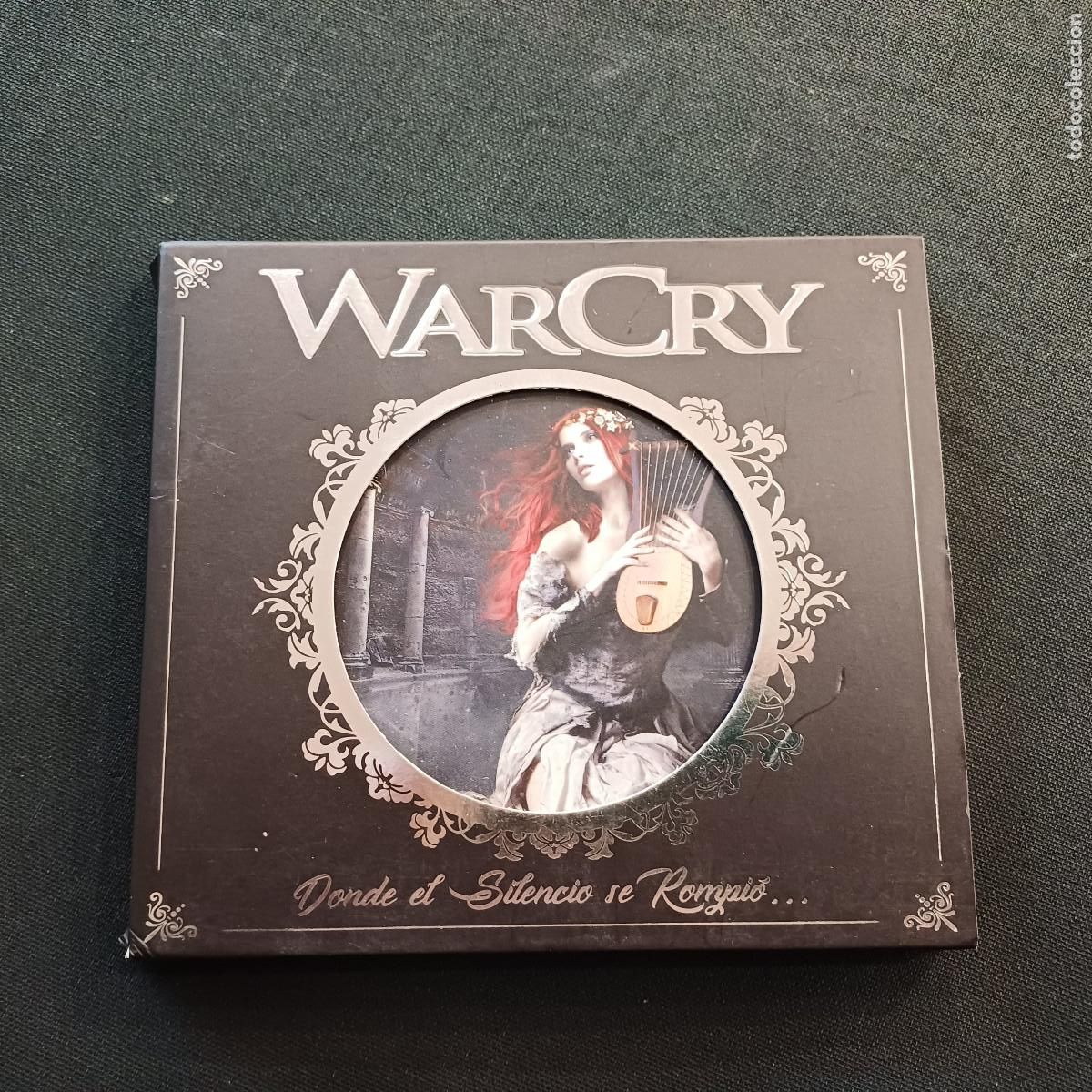 CDs de M&uacute;sica: WARCRY/DONDE EL SILENCIO SE ROMPIO/CD DIGIPACK METAL.