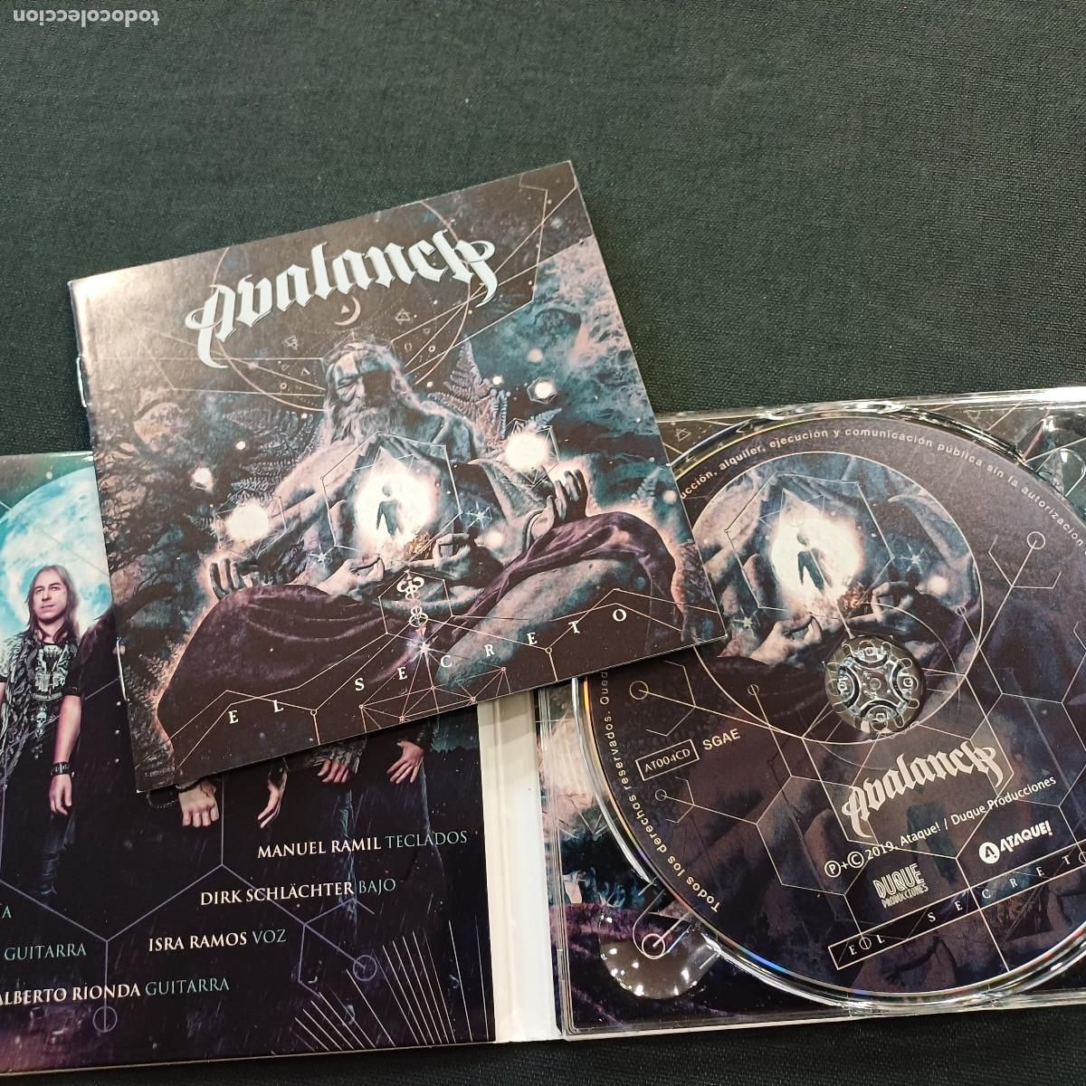 CDs de m&uacute;sica: AVALANCH/EL SECRETO/CD DIGIPACK METAL. - Foto 2