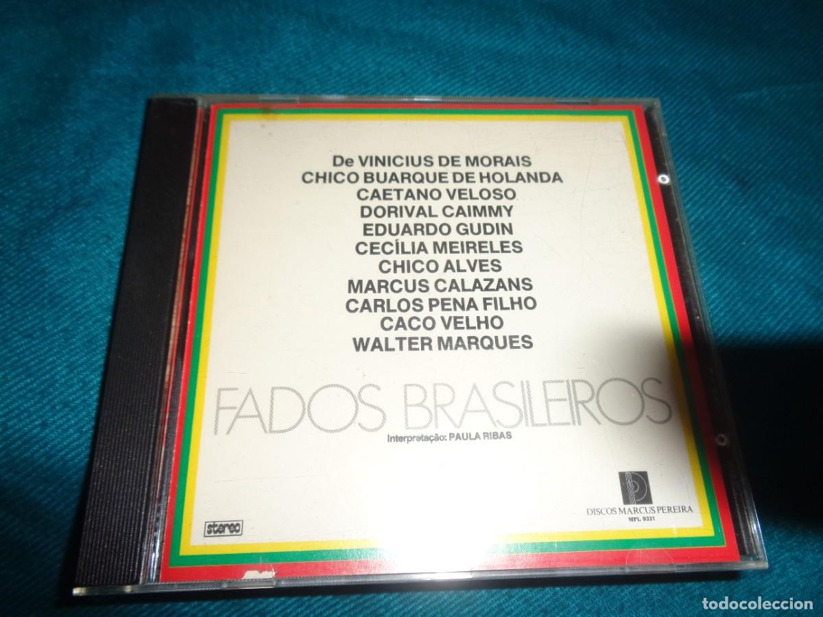 CDs de M&uacute;sica: FADOS BRASILEIROS. PAULA RIBAS. EDC. BRASIL. CD. IMPECABLE(#)