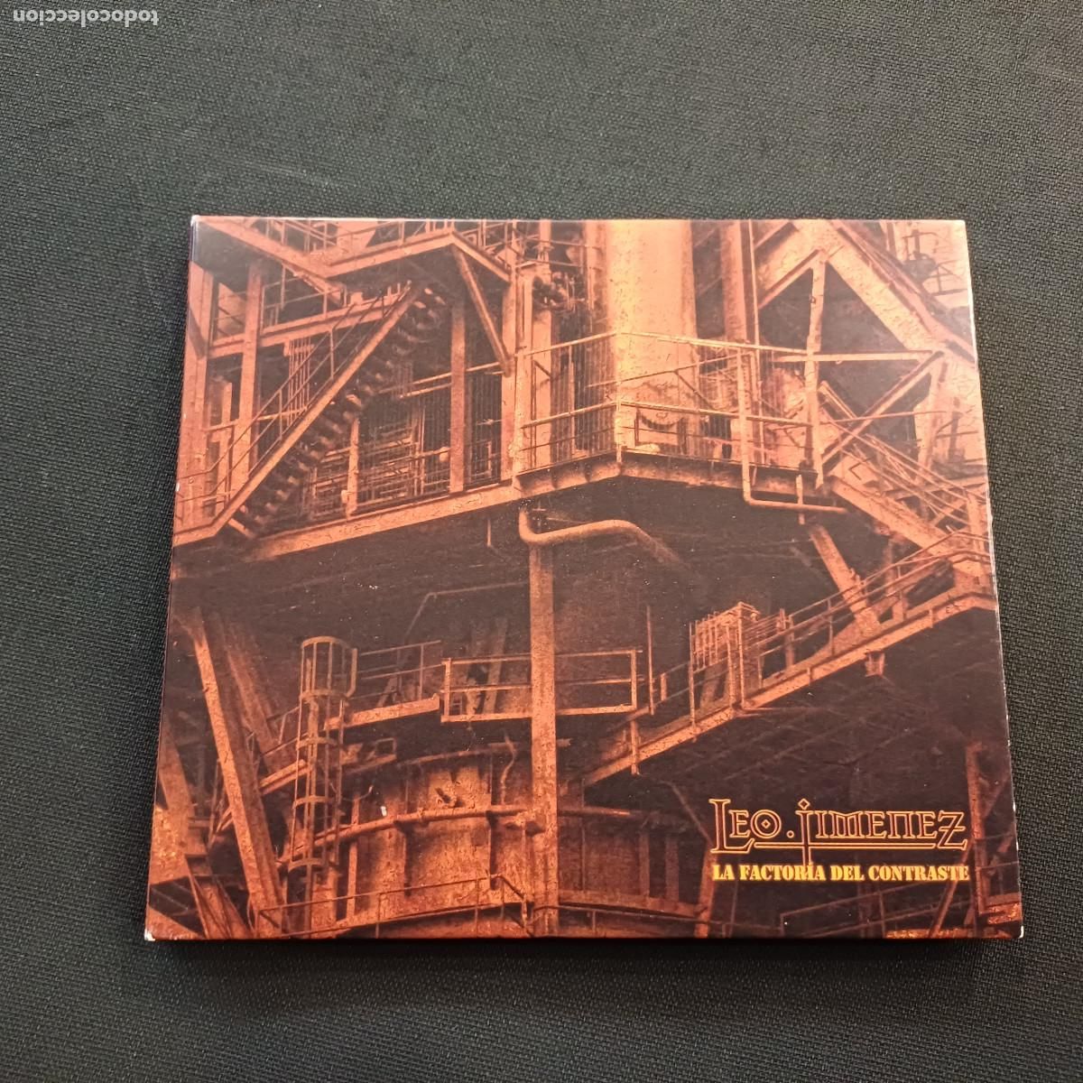 CDs de M&uacute;sica: LEO JIMENEZ/LA FACTORIA DEL CONTRASTE/CD DIGIPACK LIMITED EDITION METAL.