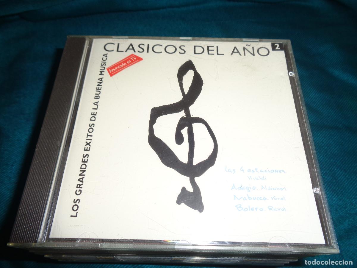 CDs de M&uacute;sica: CLASICOS DEL A&Ntilde;O. VOL. 2. VIVALDI, ALBINONI, VERDI, RAVEL.... CD. IMPECABLE