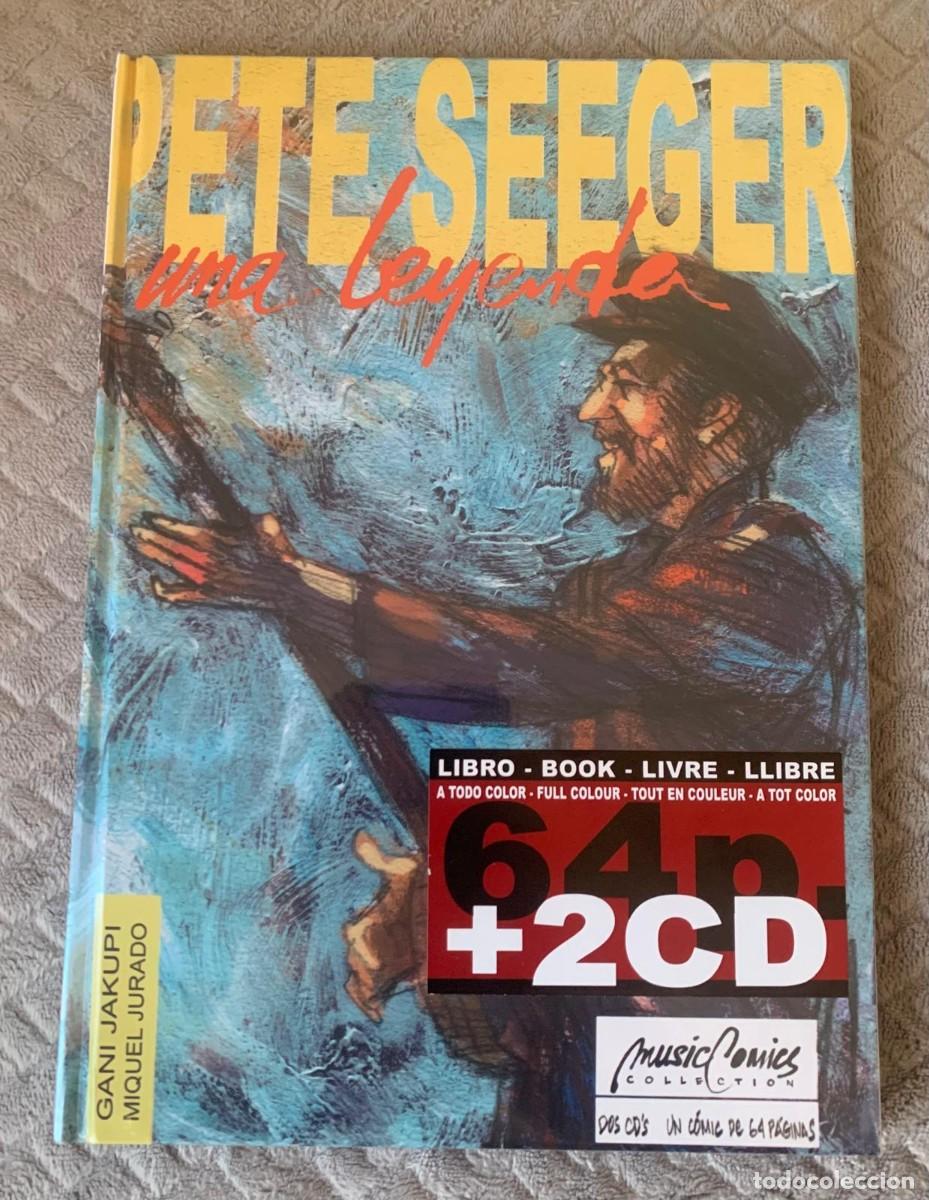 CDs de M&uacute;sica: Pete Seeger &ndash; Una Leyenda - Libro + 2 cds - NUEVO Y PRECINTADO