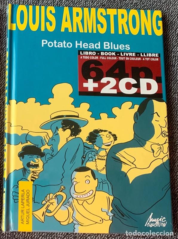CDs de M&uacute;sica: Louis Armstrong &ndash; Potato Head Blues - Libro + 2 cds - NUEVO Y PRECINTADO
