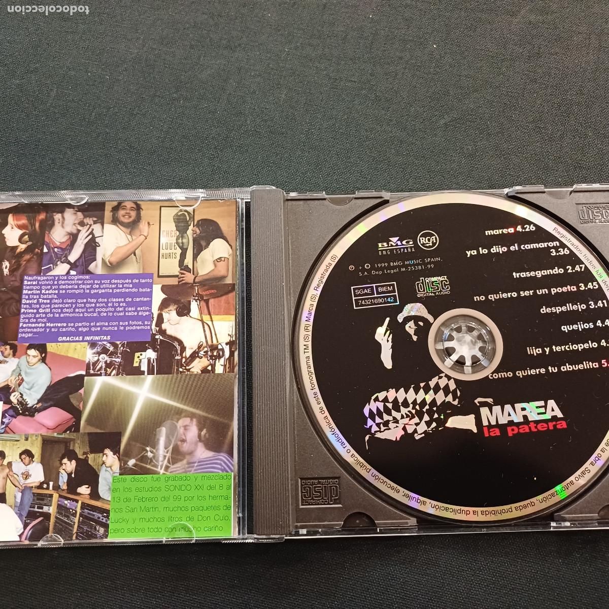 CDs de m&uacute;sica: MAREA/LA PATERA/CD . - Foto 2