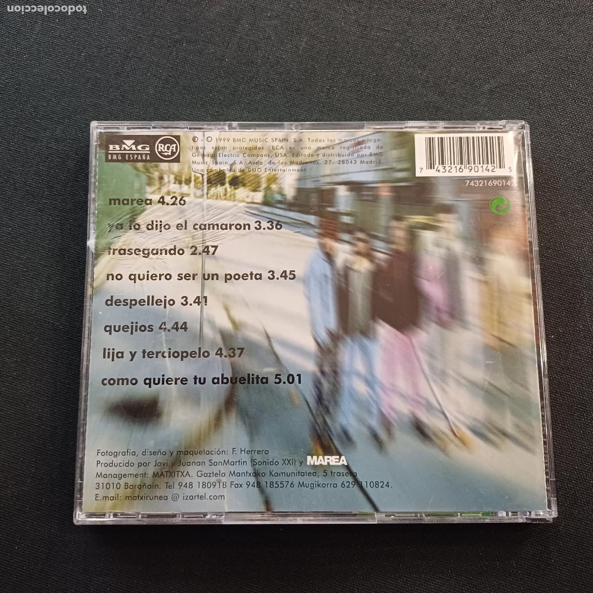 CDs de m&uacute;sica: MAREA/LA PATERA/CD . - Foto 3