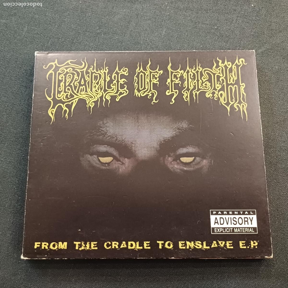 CDs de M&uacute;sica: CRADLE OF FILTH/FROM THE CRADLE TO ENSLAVE E.P/CD DIGIPACK METAL.