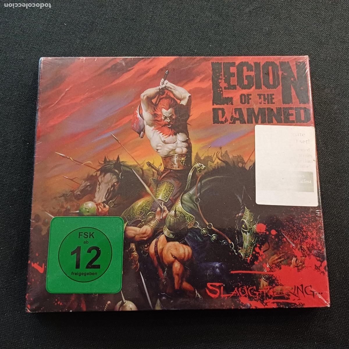 CDs de M&uacute;sica: LEGION OF THE DAMMED/SLAUGHTERING/LIMITED EDITION CD + 2 DVD DIGIPACK METAL/PRECINTADO&iexcl;&iexcl;&iexcl;.