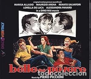 CDs de M&uacute;sica: Belle, ma povere. BANDA SONORA. CD NUEVO . PIERO PICCIONI