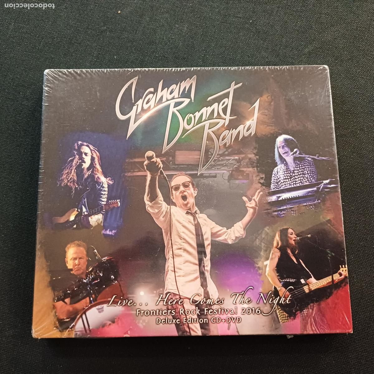 CDs de M&uacute;sica: GRAHAM BONNET BAND/LIVE...HERE COMES THE NIGHT/CD + DVD DIGIPACK METAL/PRECINTADO&iexcl;&iexcl;&iexcl;.