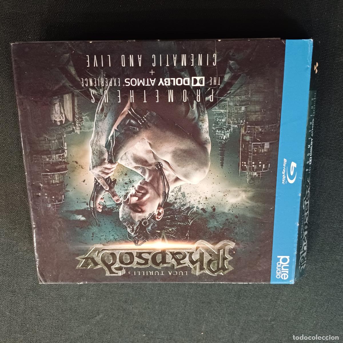 CDs de M&uacute;sica: RHAPSODY-LUCA TURILLI/PROMETHEUS/CD 2 DISCOS + BLU RAY DIGIPACK METAL