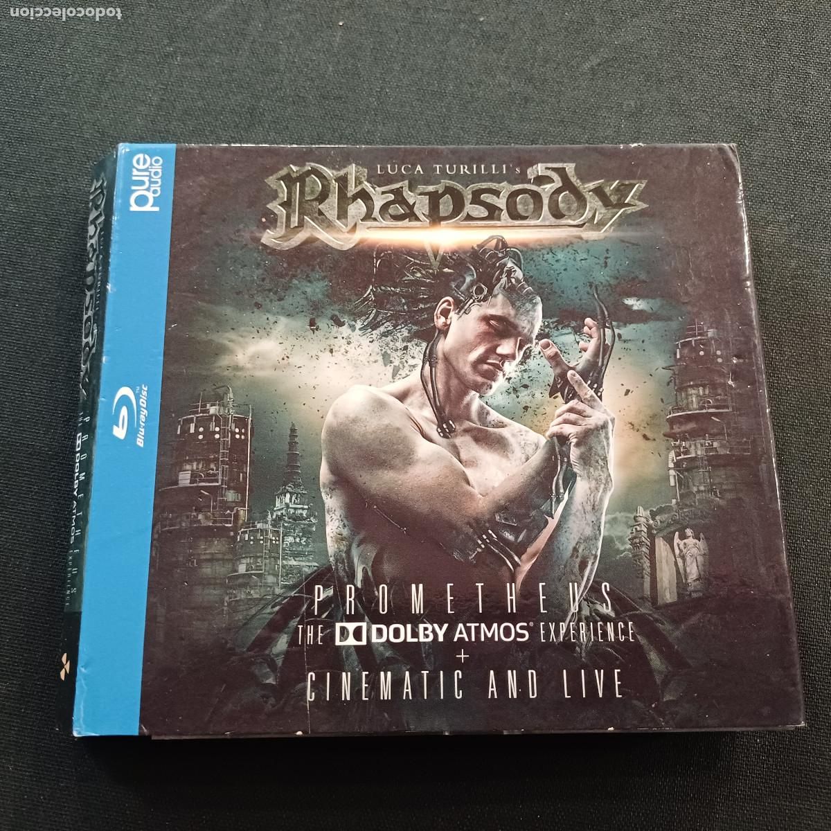 CDs de M&uacute;sica: RHAPSODY-LUCA TURILLI/PROMETHEUS/CD 2 DISCOS + BLU RAY DIGIPACK METAL