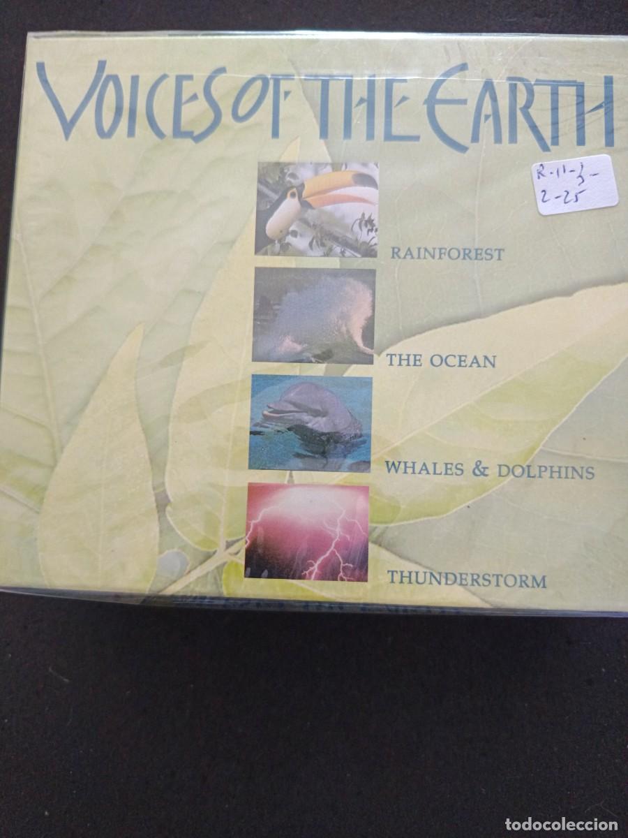 CDs de M&uacute;sica: CAJA 4 CD. VOICES OF THE EARTH: RAINFOREST, THE OCEAN, WHALES & DOLPHINS, THUNDERSTORM