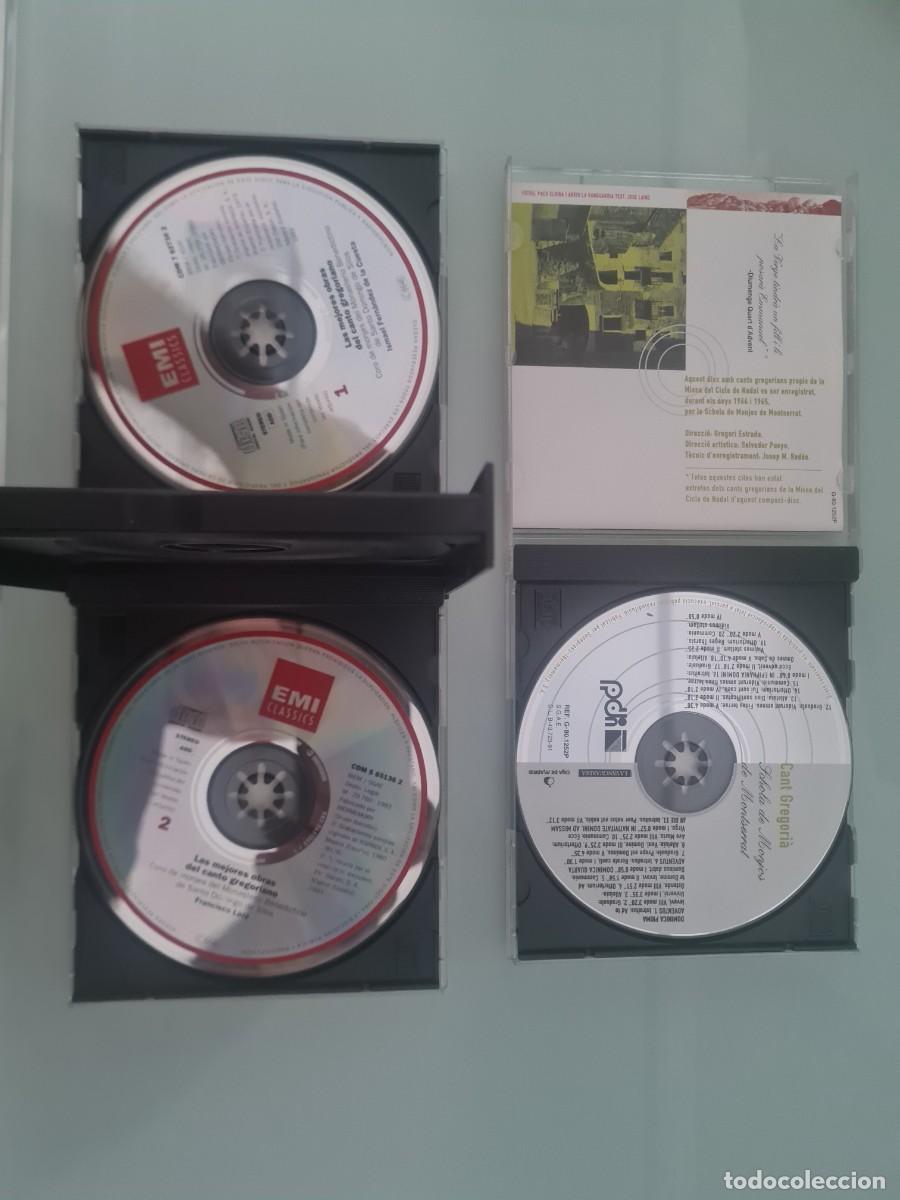 CDs de M&uacute;sica: Cantos Gregorianos de los monjes de Silos y Montserrat