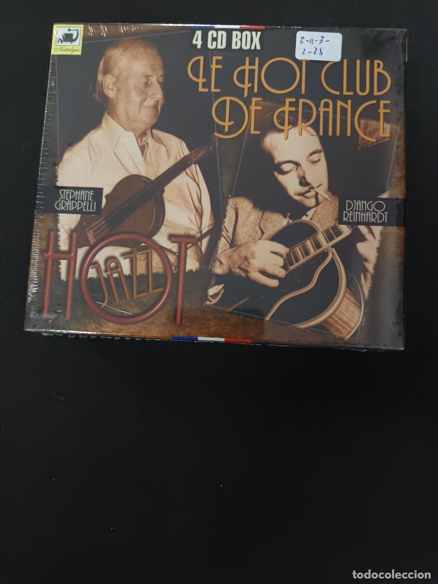 CDs de M&uacute;sica: 4 CD-BOX. LE HOT CLUB DE FRANCE. STEPHANE GRAPPELLI, DJANGO REINHARDT