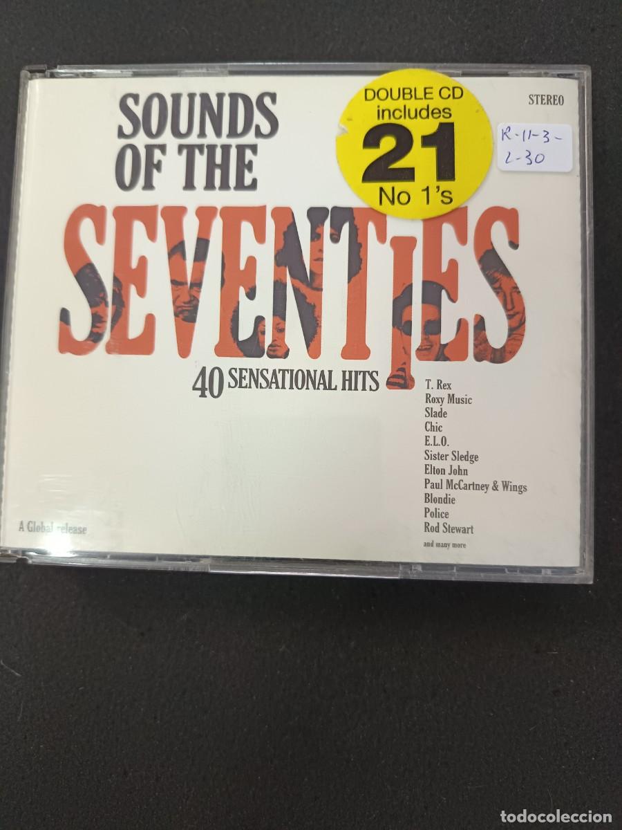 CDs de M&uacute;sica: 2 CD. SOUNDS OF THE SEVENTIES. 40 SENSATIONAL HITS