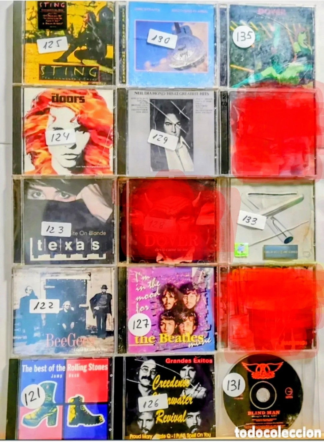 Musik-CDs: CDs ref 121 al 135 CDs varios artistas
