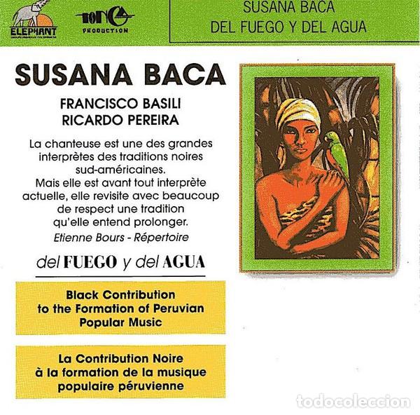 CDs de M&uacute;sica: Susana Baca &ndash; Del Fuego Y Del Agua