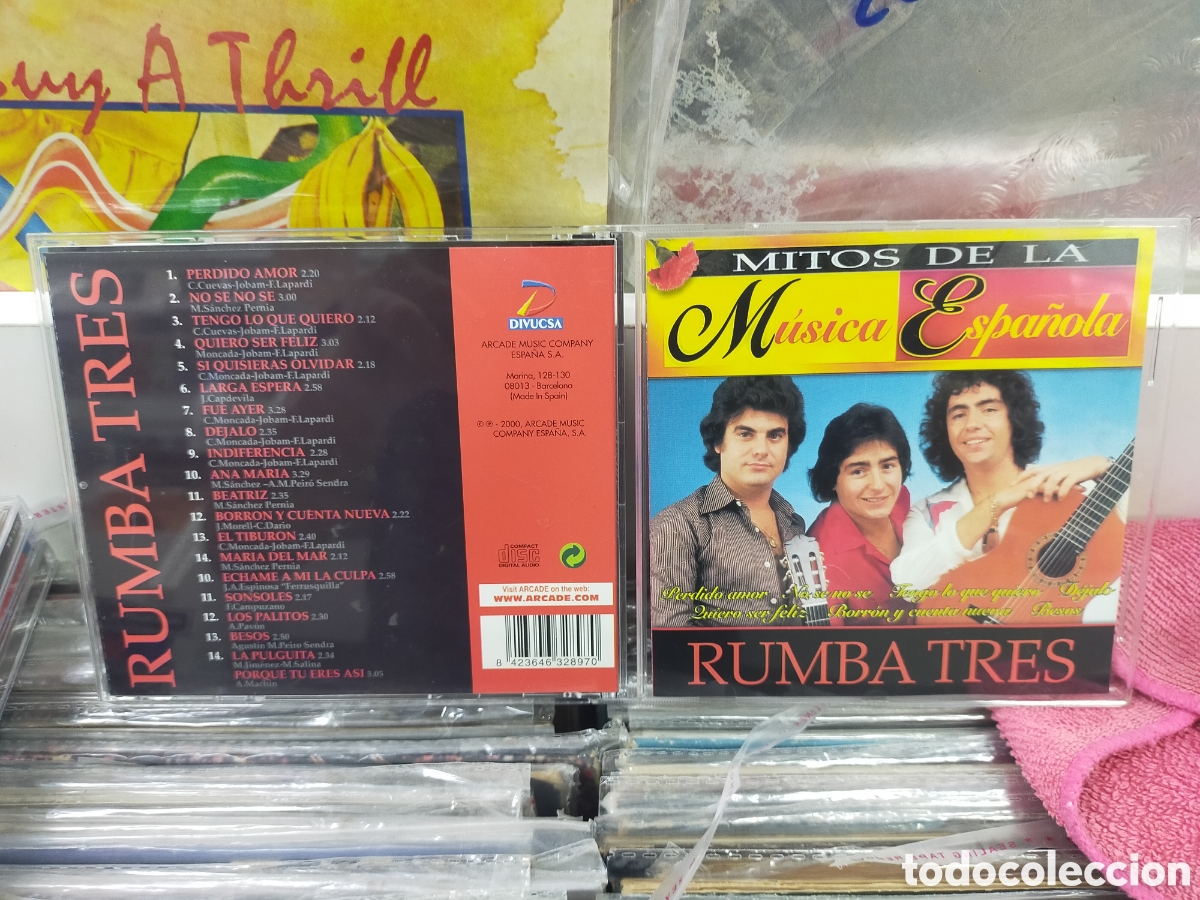 CDs de M&uacute;sica: Mitos de la m&uacute;sica espa&ntilde;ola CD rumba tres 2000