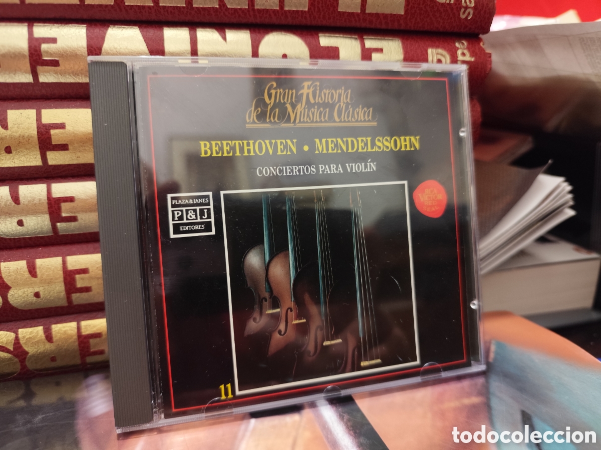 CDs de M&uacute;sica: GRAN HISTORIA DE LA M&Uacute;SICA - BEETHOVEN &bull; MENDELSSOHN N&deg; 11 Plaza & Janes