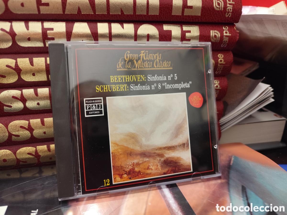 CDs de M&uacute;sica: GRAN HISTORIA DE LA M&Uacute;SICA - BEETHOVEN &bull; SCHUBERT N&deg; 12 Plaza & Janes