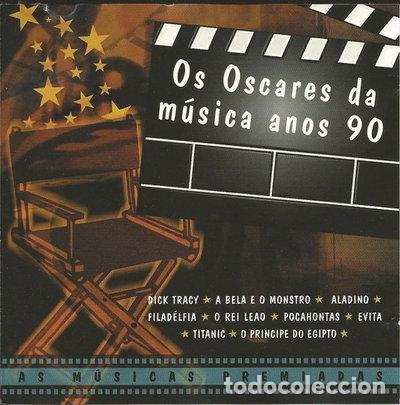 CDs de M&uacute;sica: Os Oscares da m&uacute;sica anos 90- 5605248000765