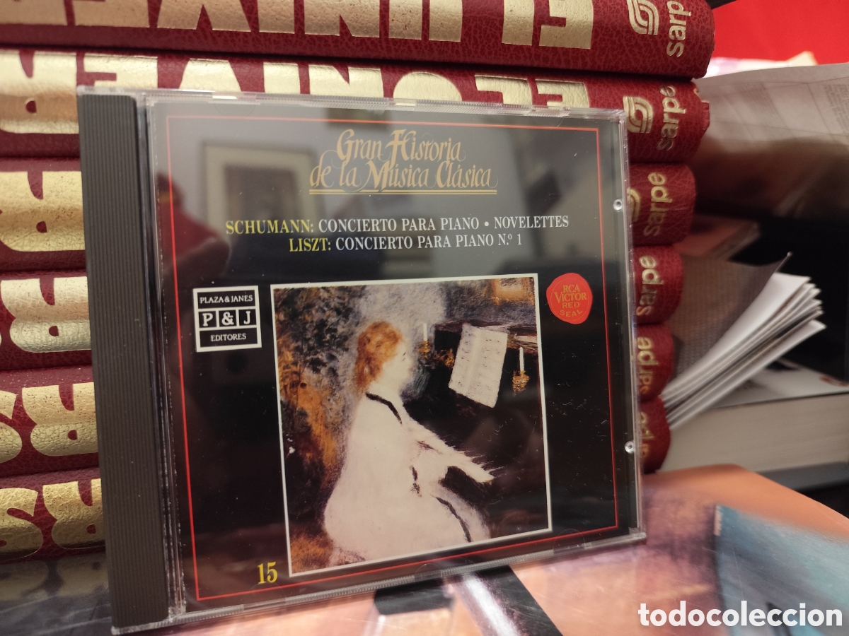 CDs de M&uacute;sica: GRAN HISTORIA DE LA M&Uacute;SICA - SCHUMANN &bull; LISZT N&deg; 15 Plaza & Janes