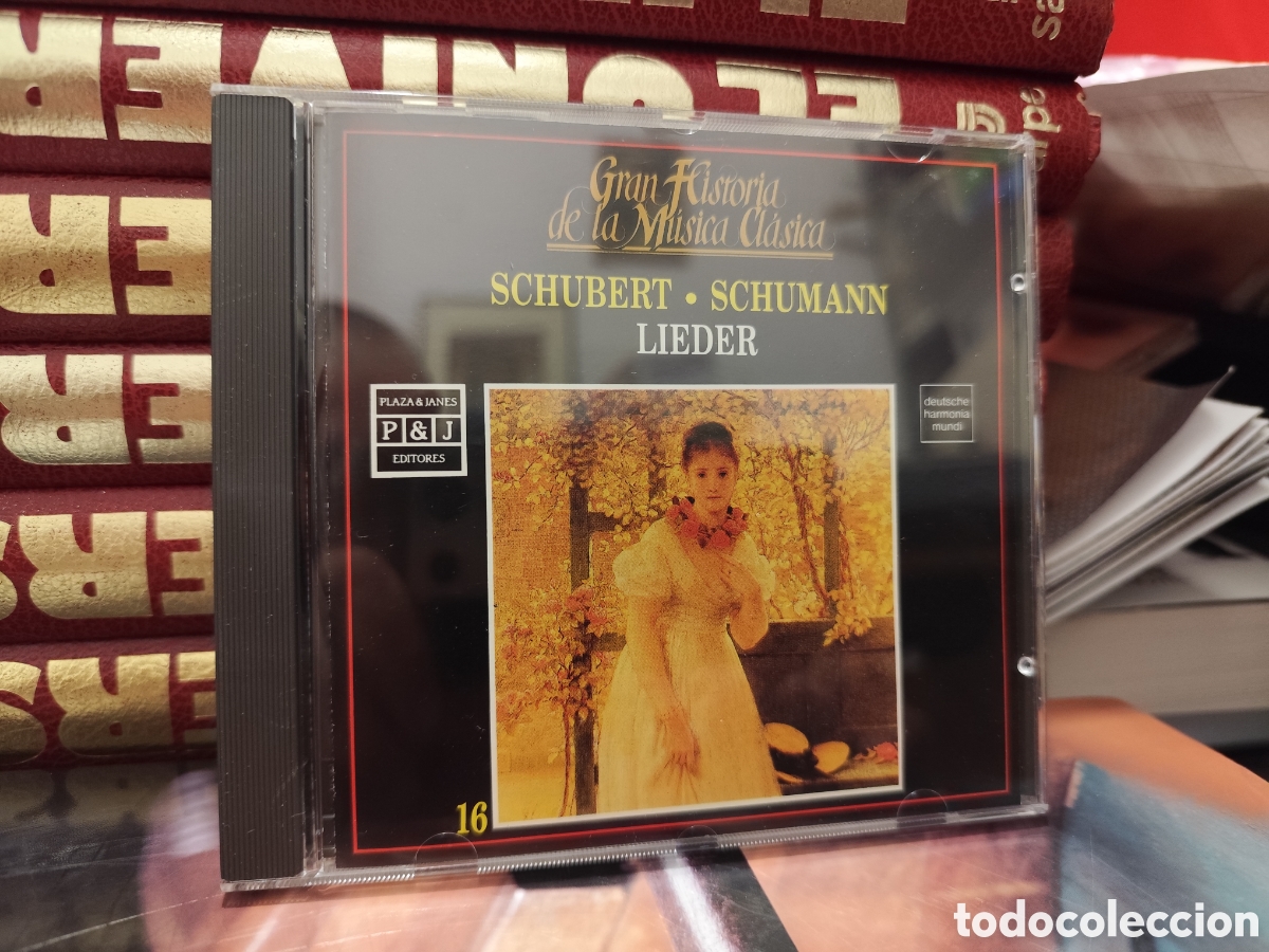 CDs de M&uacute;sica: GRAN HISTORIA DE LA M&Uacute;SICA - SCHUBERT &bull; SCHUMANN N&deg; 16 Plaza & Janes