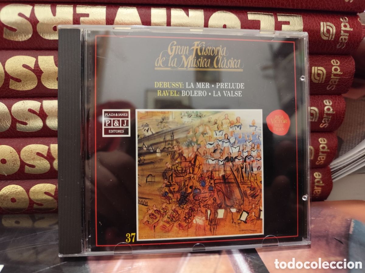 CDs de M&uacute;sica: GRAN HISTORIA DE LA M&Uacute;SICA - DEBUSSY &bull; RAVEL N&deg; 37 Plaza & Janes