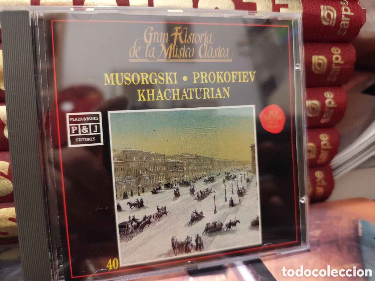 CDs de M&uacute;sica: GRAN HISTORIA DE LA M&Uacute;SICA - MUSORGSKI &bull; PROKOFIEV KHACHATURIAN N&deg; 40 Plaza & Janes