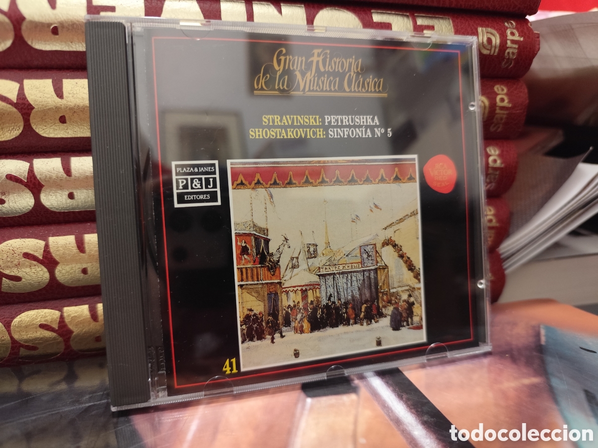 CDs de M&uacute;sica: GRAN HISTORIA DE LA M&Uacute;SICA - STRAVINSKY &bull; SHOSTAKOVICH N&deg; 41 Plaza & Janes