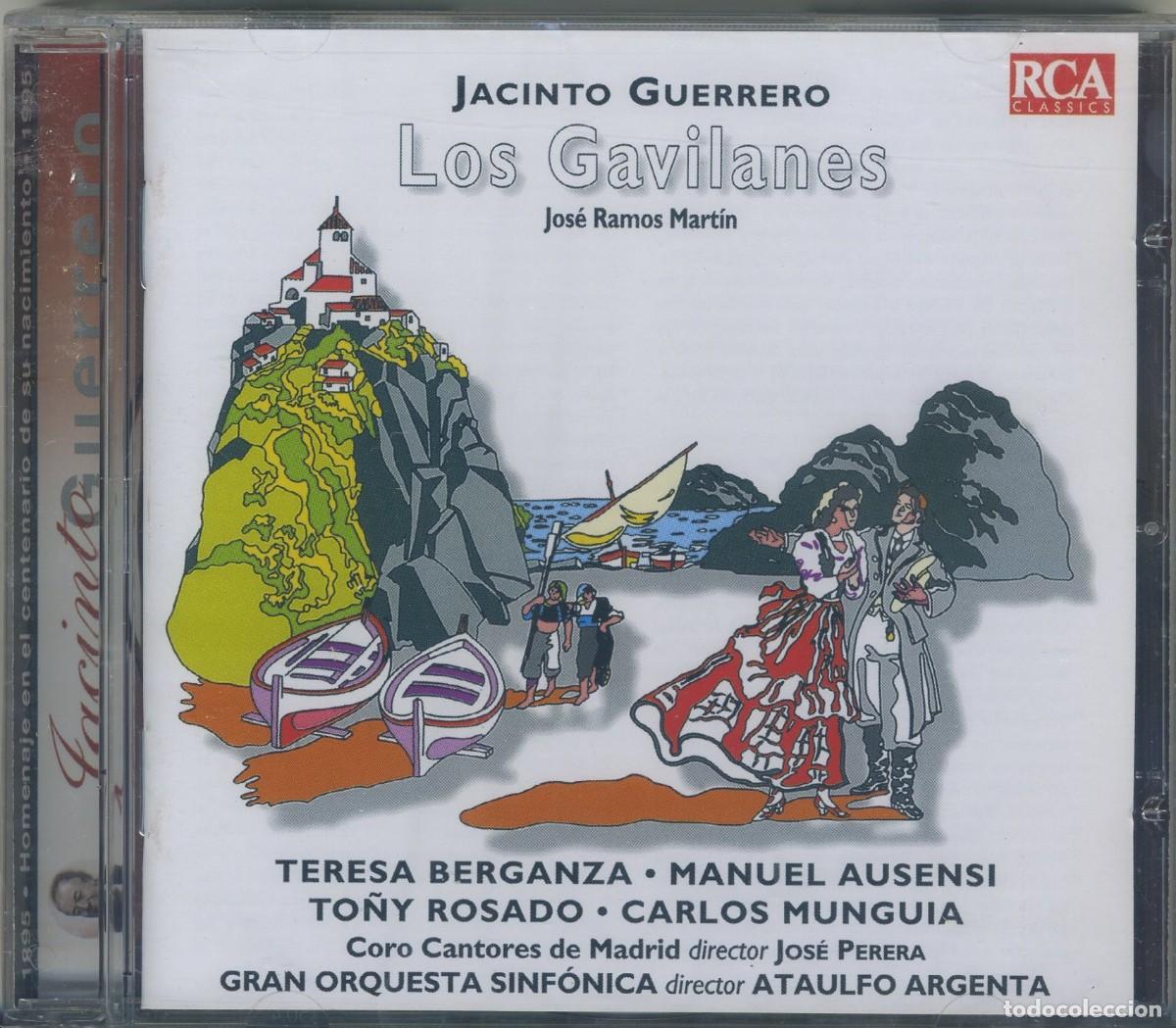 CDs de M&uacute;sica: Los Gavilanes (Jacinto Guerrero) Ataulfo Argenta PRECINTADO