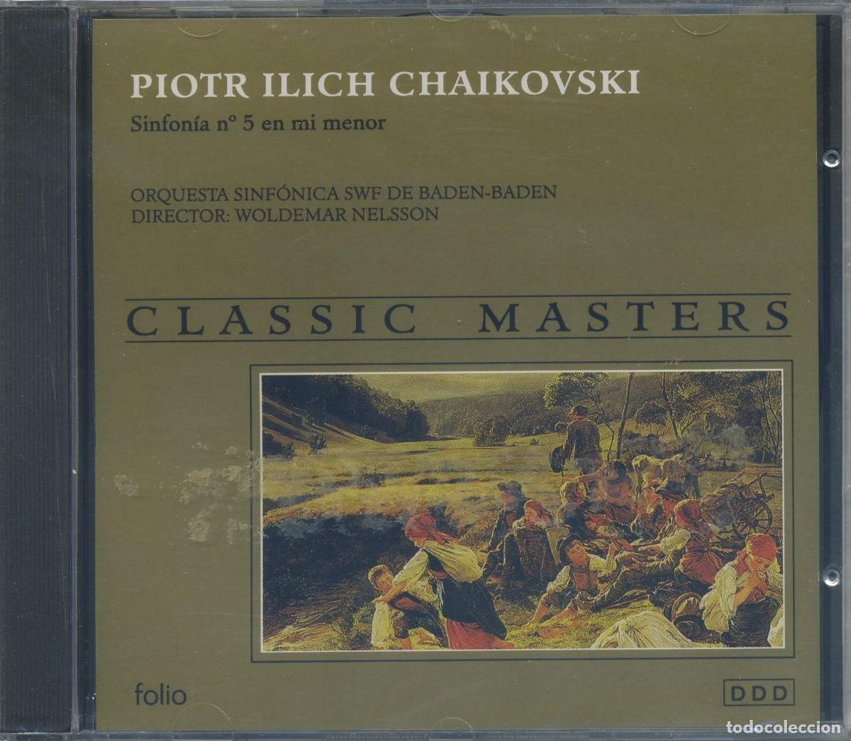 CDs de M&uacute;sica: Classic Masters: Sinfon&iacute;a n.&ordm; 5 de Chaikovski (PRECINTADA)