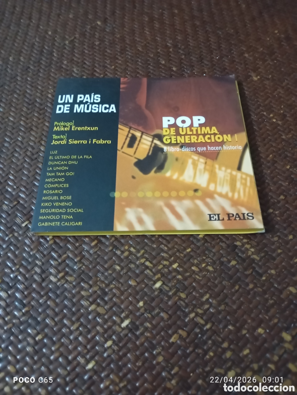 CDs de M&uacute;sica: Un pais de m&uacute;sica pop de &uacute;ltima generaci&oacute;n CD el pa&iacute;s