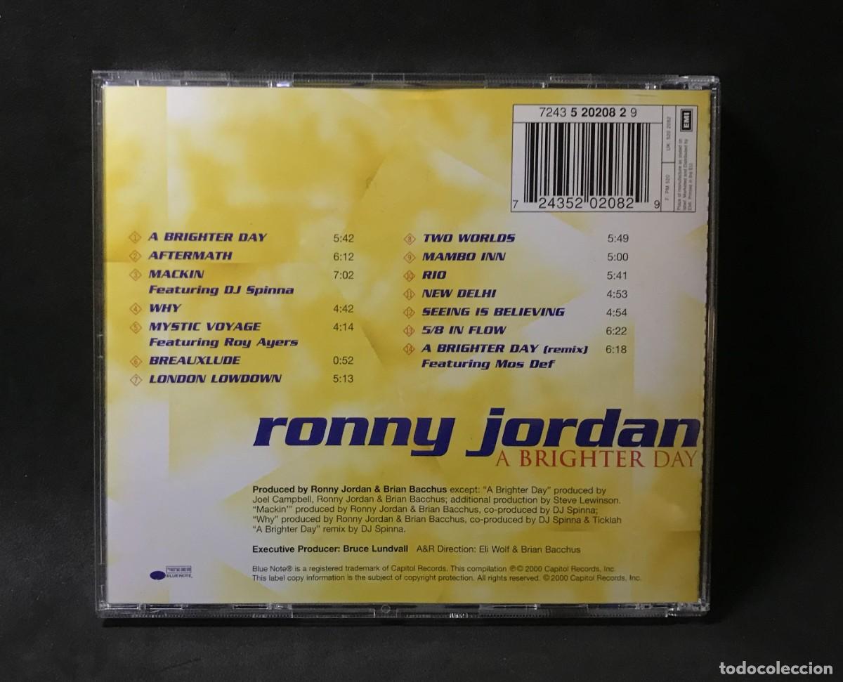 CDs de m&uacute;sica: Ronny Jordan &ndash; A Brighter Day - CD - Blue Note - Foto 2