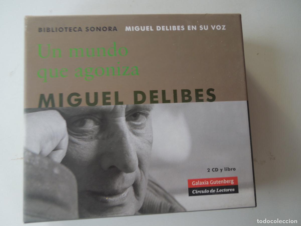 CDs de M&uacute;sica: MIGUEL DELIBES - UN MUNDO QUE AGONIZA - 2 CD+LIBRO - BIBLIOTETA SONORA GUTENBERG -2006