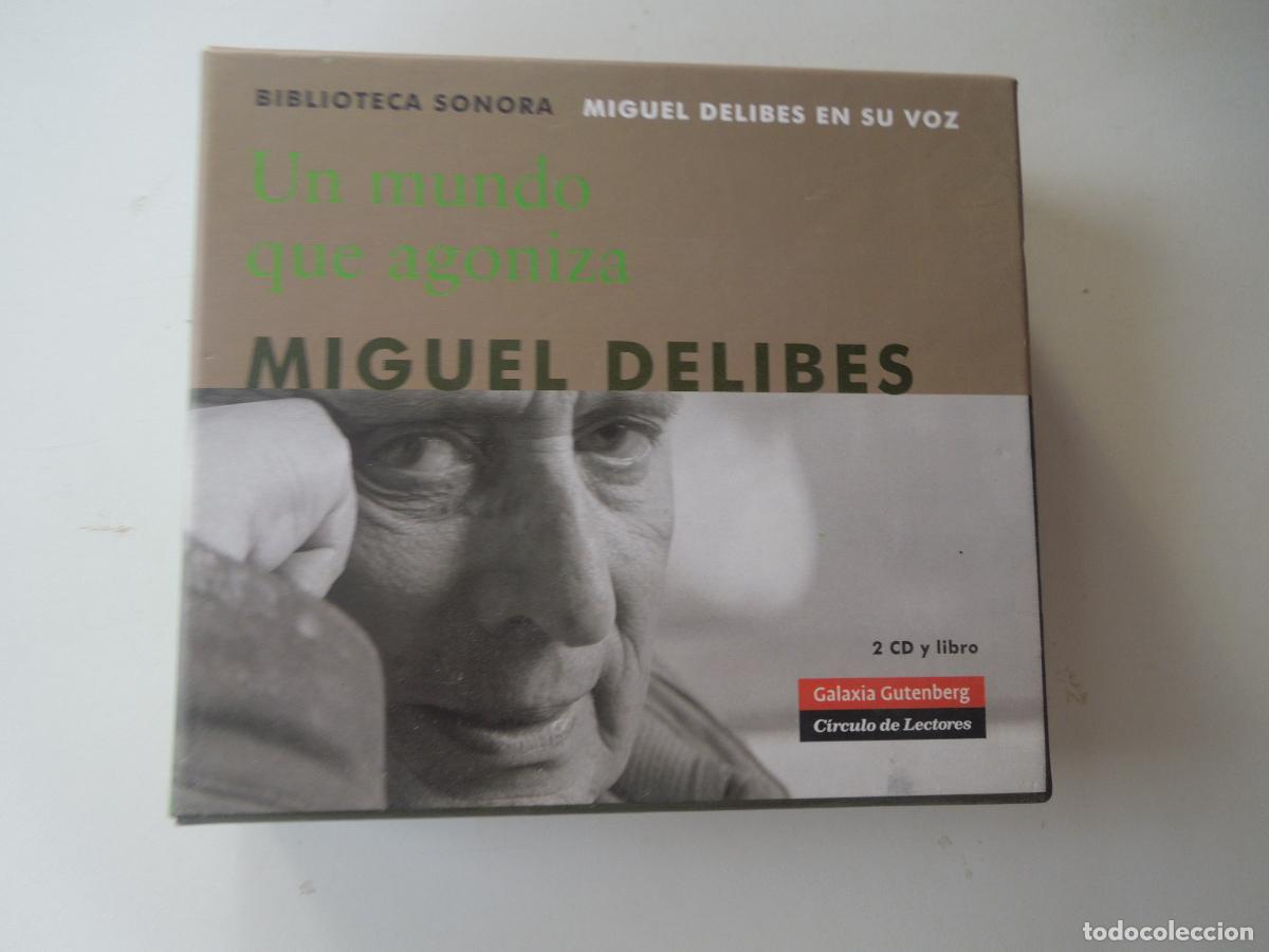 CDs de M&uacute;sica: MIGUEL DELIBES - UN MUNDO QUE AGONIZA - 2 CD+LIBRO - BIBLIOTETA SONORA GUTENBERG -2006