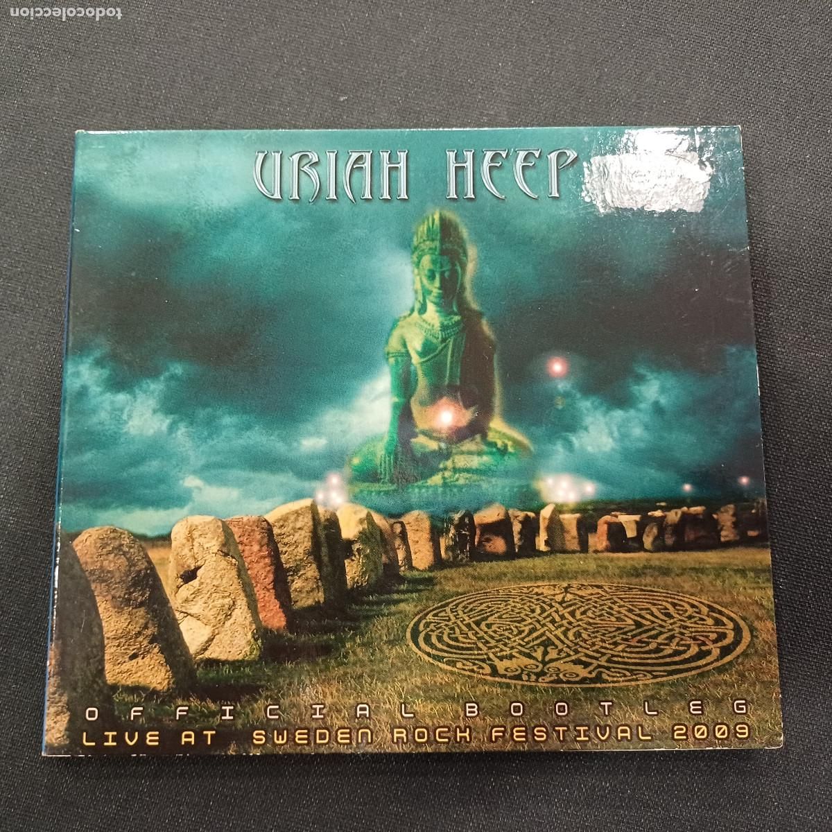CDs de M&uacute;sica: URIAH HEEP/LIVE AT SWEDEN ROCK FESTIVAL 2009/CD DIGIPACK OFFICIAL BOOTLEG.