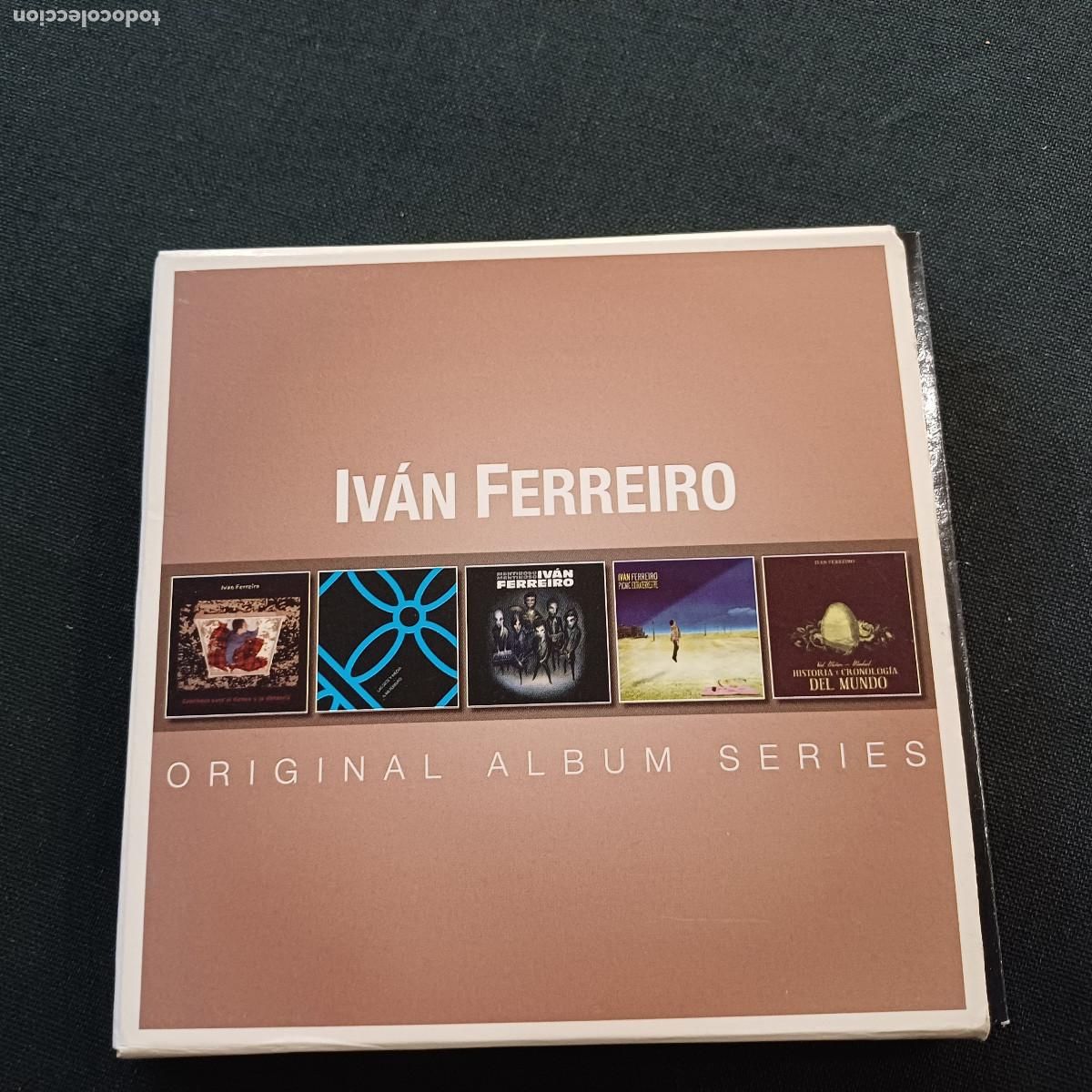 CDs de M&uacute;sica: IVAN FERREIRO/ORIGINAL ALBUM SERIES/CD 5 DISCOS DIGIPACK.
