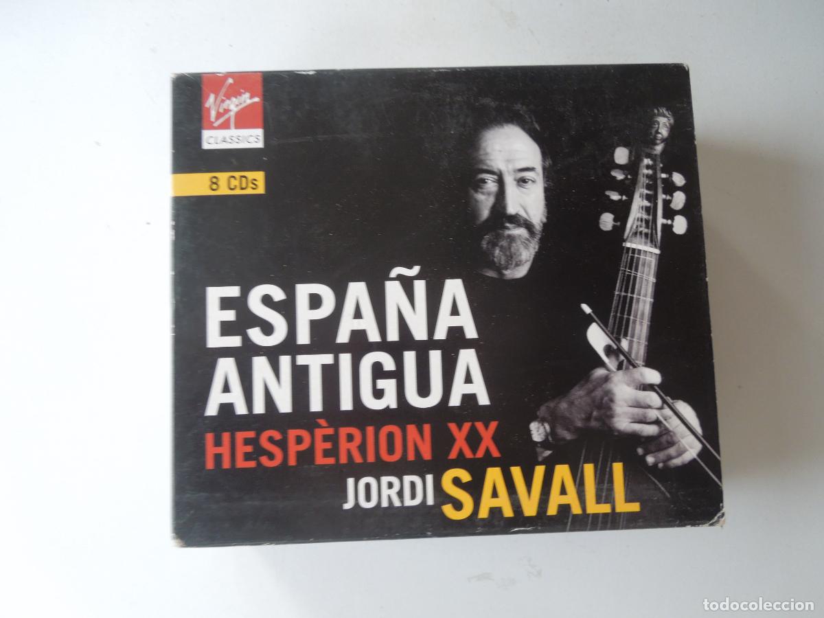 CDs de M&uacute;sica: ESPA&Ntilde;A ANTIGUA - HESP&Egrave;RION XX -JORDI SAVALL - 8 CD,S - VIRGIN -EMI 2001