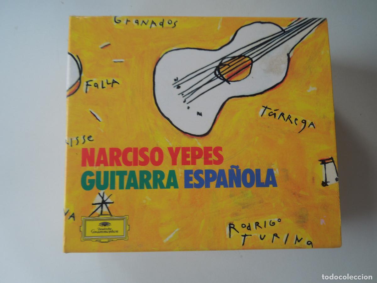 CDs de M&uacute;sica: NARCISO YEPES - GUITARRA ESPA&Ntilde;OLA . ALBENIZ , FALLA, RODRIGO ... 5 CD . GARCIA NAVARRO -ODON ALONSO
