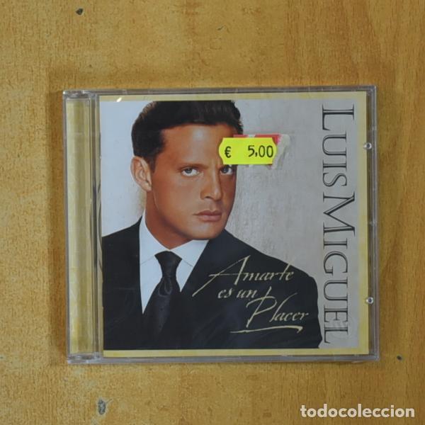 CDs de M&uacute;sica: LUIS MIGUEL - AMARTE ES UN PLACER - CD