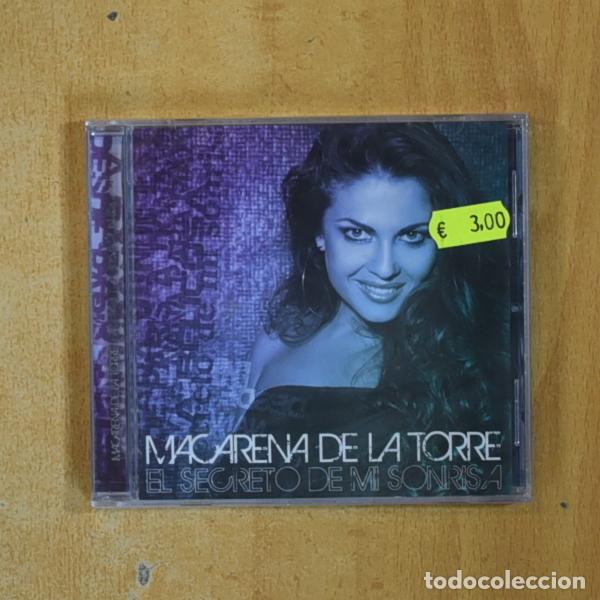 CDs de M&uacute;sica: MACARENA DE LA TORRE - EL SECRETO DE MI SONRISA - CD