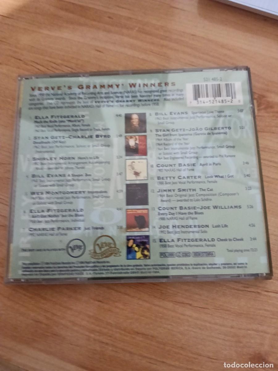 CDs de m&uacute;sica: CD Verves Grammy Winners Jazz - Foto 3