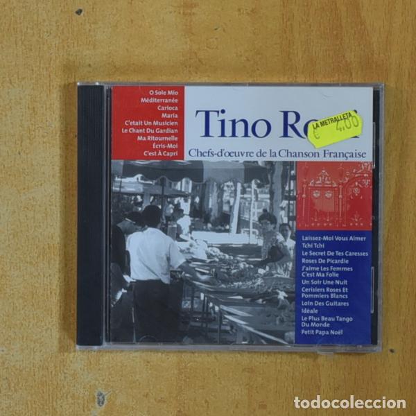 CDs de Musique: TINO ROSSI - CHEFS D OEUVRE DE LA CHANSON FRANCAISE - CD