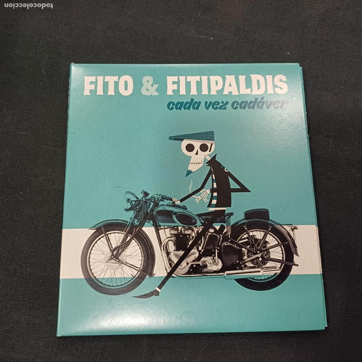 CDs de M&uacute;sica: FITO & FITIPALDIS/CADA VEZ CADAVER/CD DIGIPACK.
