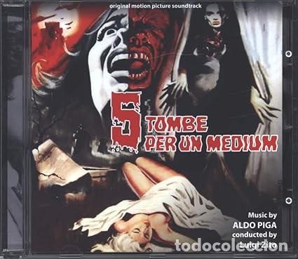 CDs de M&uacute;sica: 5 tombe per un medium - Il mostro dell'opera. BANDA SONORA. ALDO PIGA